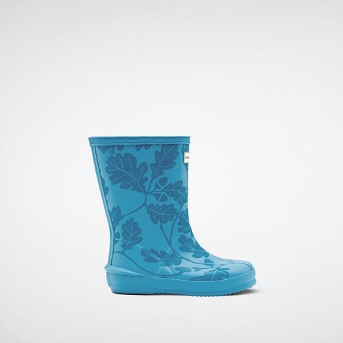 Hunter Original National Trust Print Rain Boots For Kids - NZ U8605